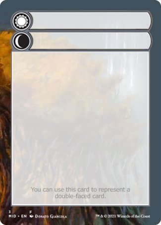 checklist card mtg MTG Magic Token Cards: SHADOWS OVER INNISTRAD CHECKLIST x3 # 18A29 main image 0