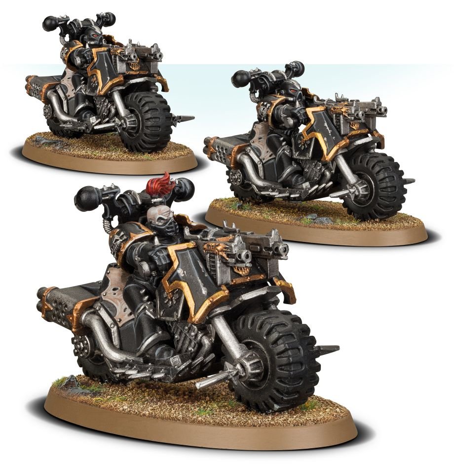 Chaos Space Marines Chaos Bikers