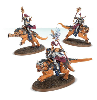 Stormcast Evocators On Celestial Dracolines