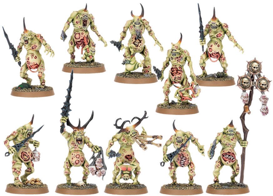 Daemons Of Nurgle Plaguebearers